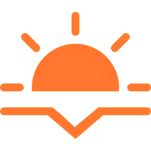 Sunset symbol